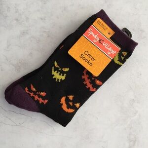 NWT Halloween Spooky Socks